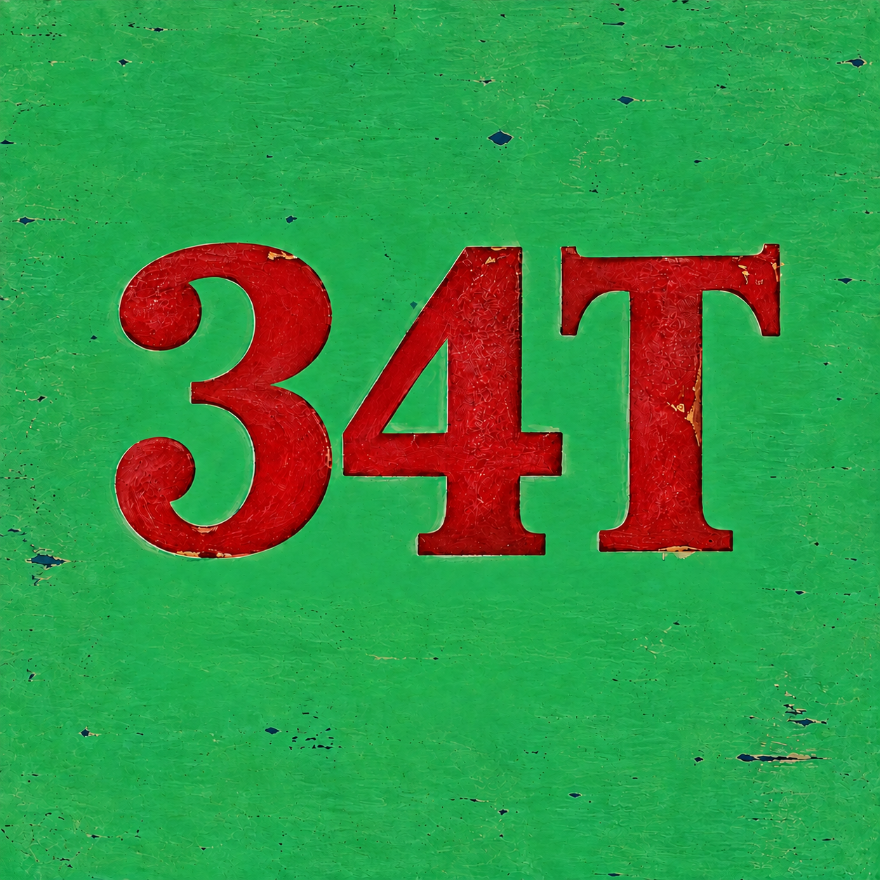 Original 34T studio sign